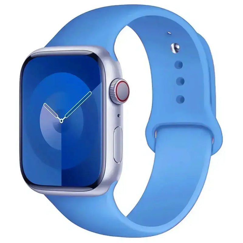 Silicone Band for Apple Watch Series (38mm - 42mm) (available in 45 colours) by Habicare