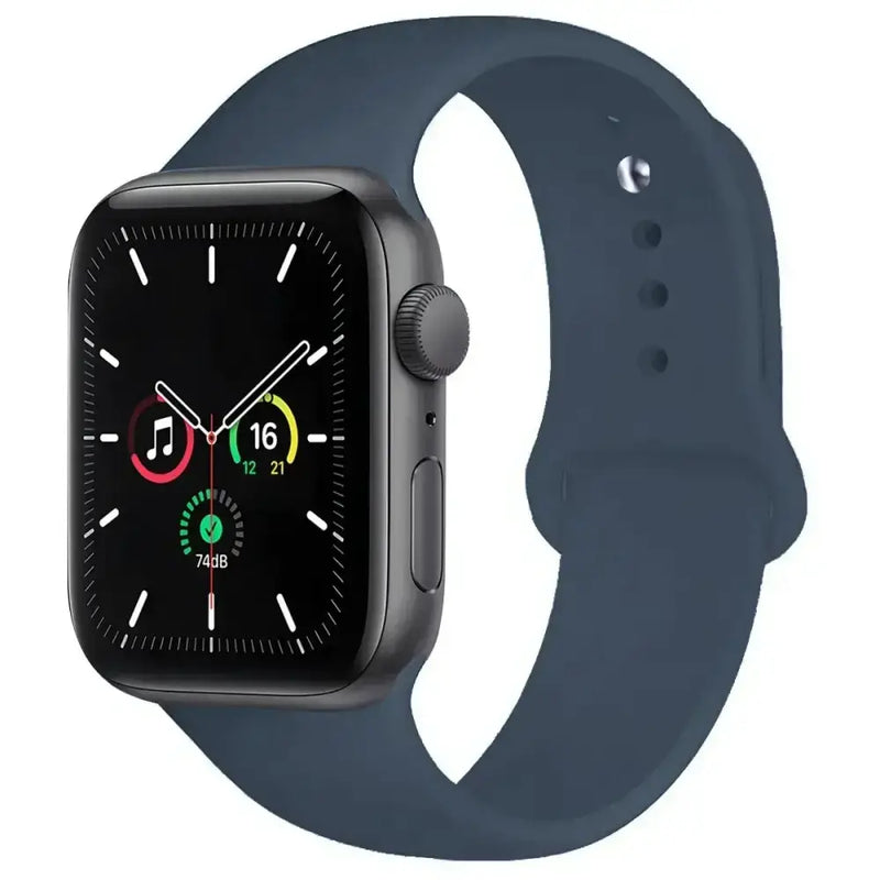 Silicone Band for Apple Watch Series (38mm - 42mm) (available in 45 colours) by Habicare