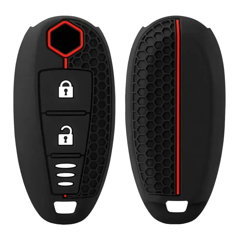 Habicare Silicone Remote Key Cover for Suzuki Vitara, Swift, Ignis, SX4, Baleno, Ertiga & S-Cross Silicone Remote Key Cover for Suzuki Vitara, Swift, Ignis, SX4, Baleno, Ertiga & S-Cross
