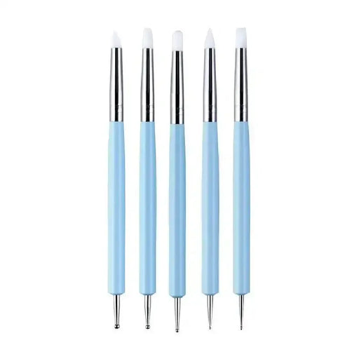 Habicare HBC Silicone Clay Sculpting Tool Set (5pcs) Silicone Clay Sculpting Tool Set (5pcs)