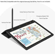 9eight5 Phone/Tablet Accessories Silicone Cover for Samsung Galaxy Tab A8 10.5” (2021) - X200/X205 (Black) Silicone Cover X200 For Samsung Galaxy Tab A8 10.5 Inch