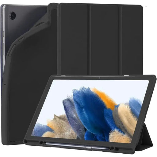 9eight5 Phone/Tablet Accessories Silicone Cover for Samsung Galaxy Tab A8 10.5” (2021) - X200/X205 (Black) Silicone Cover X200 For Samsung Galaxy Tab A8 10.5 Inch