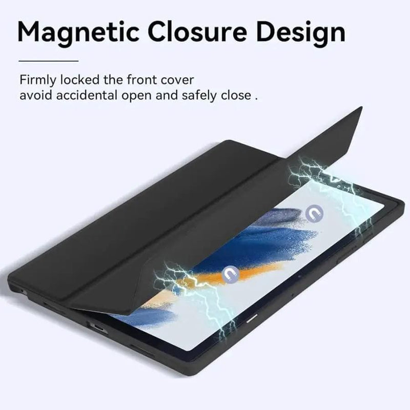 9eight5 Phone/Tablet Accessories Silicone Cover for Samsung Galaxy Tab A8 10.5” (2021) - X200/X205 (Black) Silicone Cover X200 For Samsung Galaxy Tab A8 10.5 Inch