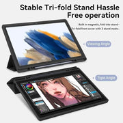 9eight5 Phone/Tablet Accessories Silicone Cover for Samsung Galaxy Tab A8 10.5” (2021) - X200/X205 (Black) Silicone Cover X200 For Samsung Galaxy Tab A8 10.5 Inch