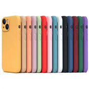 Silicone iPhone Case (iPhone 6 - iPhone 15 Series) - Available in green, purple & navy by Habicare