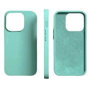 Silicone iPhone Case (iPhone 6 - iPhone 15 Series) - Available in green, purple & navy by Habicare