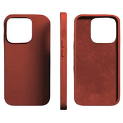 Silicone iPhone Case (iPhone 6 to iPhone 15 Series) - Available in light blue, red & black by Habicare