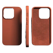 Silicone iPhone Case (iPhone 6 - iPhone 15 Series) - Available in yellow, brown & dark green by Habicare