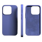 Silicone iPhone Case (iPhone 6 - iPhone 15 Series) - Available in green, purple & navy by Habicare