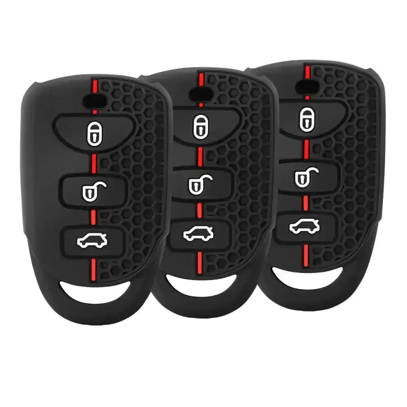 Habicare Silicone 2-Button Smart Key Cover for Hyundai Tucson, Santa Fe, i10, ix25 & Grand Starex Silicone 2-Button Smart Key Cover for Hyundai Tucson, Santa Fe, i10, ix25 & Grand Starex