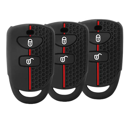 Habicare Silicone 2-Button Smart Key Cover for Hyundai Tucson, Santa Fe, i10, ix25 & Grand Starex Silicone 2-Button Smart Key Cover for Hyundai Tucson, Santa Fe, i10, ix25 & Grand Starex