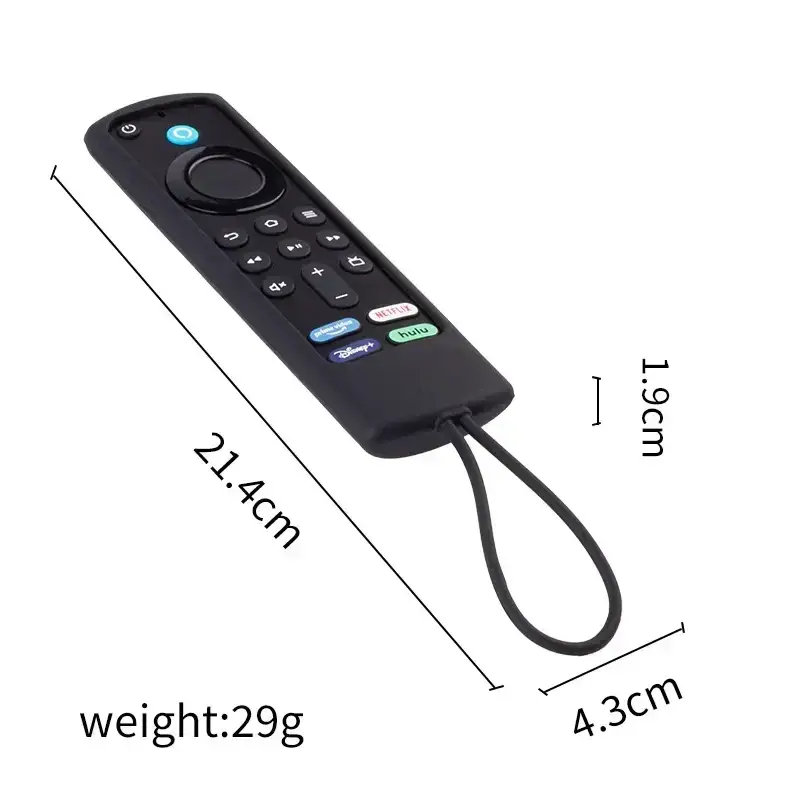 Silicone Remote Control Case for Fire TV Stick 3rd Gen by Habicare