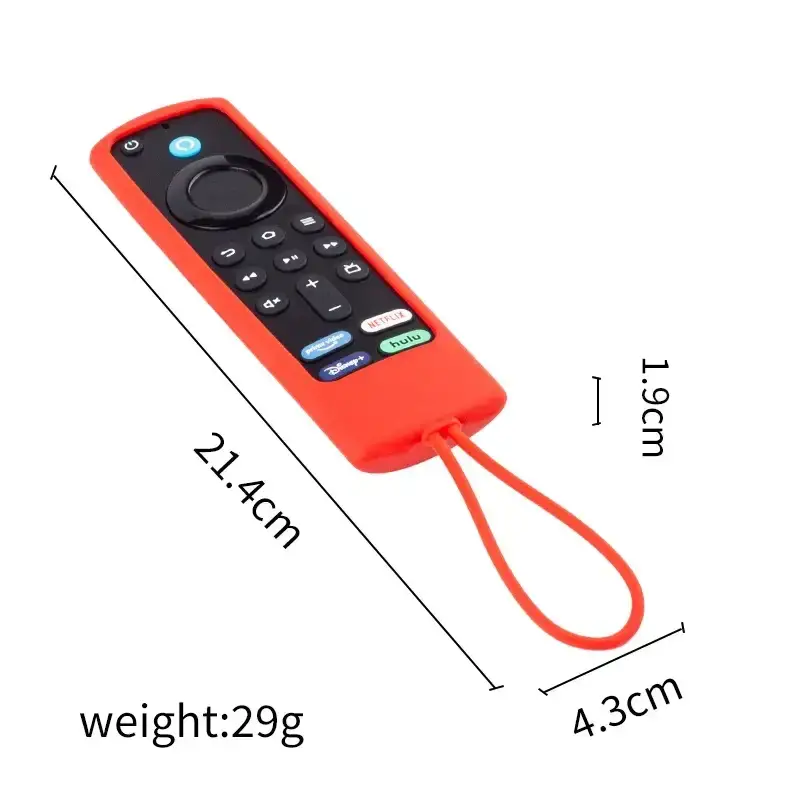 Silicone Remote Control Case for Fire TV Stick 3rd Gen by Habicare