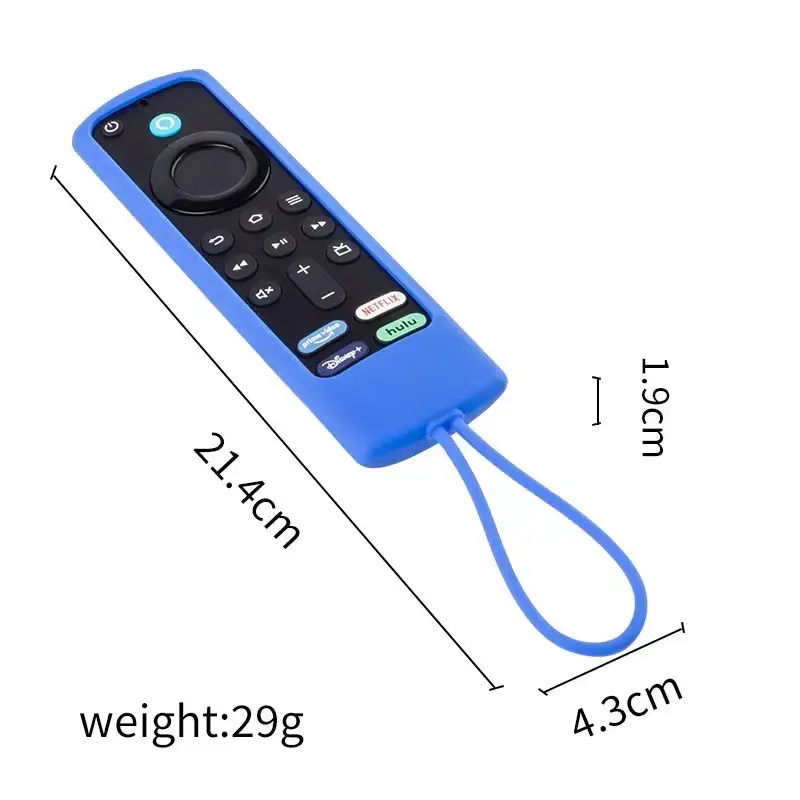 Silicone Remote Control Case for Fire TV Stick 3rd Gen by Habicare