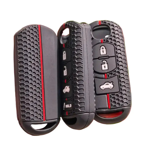 Habicare Silicone Remote Key Cover for Mazda CX-3, CX-5, CX-7, CX-9, Mazda2, Mazda3, Mazda5 & Mazda6 (2018–2021) Silicone Remote Key Cover for Mazda CX-3, CX-5, CX-7, CX-9, Mazda2, Mazda3, Mazda5 & Mazda6 (2018–2021)