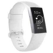 Silicone Replacement Band for Fitbit Charge 3/3SE/4 (available in 2 sizes & 14 colours) by Habicare