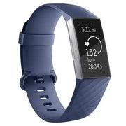 Silicone Replacement Band for Fitbit Charge 3/3SE/4 (available in 2 sizes & 14 colours) by Habicare