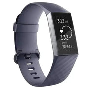Silicone Replacement Band for Fitbit Charge 3/3SE/4 (available in 2 sizes & 14 colours) by Habicare