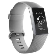 Silicone Replacement Band for Fitbit Charge 3/3SE/4 (available in 2 sizes & 14 colours) by Habicare