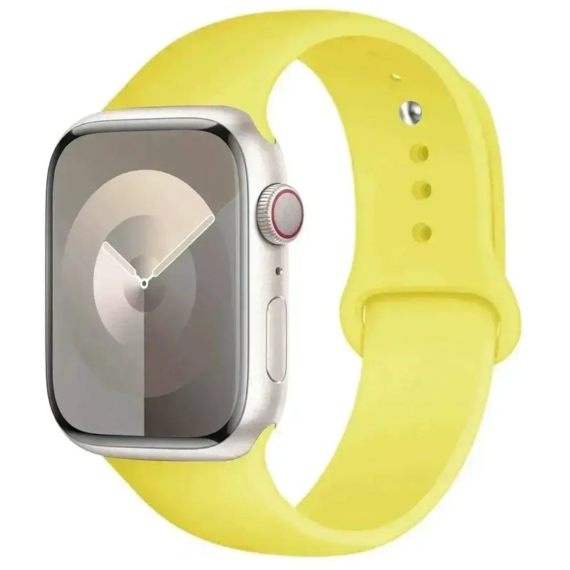Silicone Replacement Strap for Apple Watch Series (38mm - 42mm) (available in 45 colours) by Habicare
