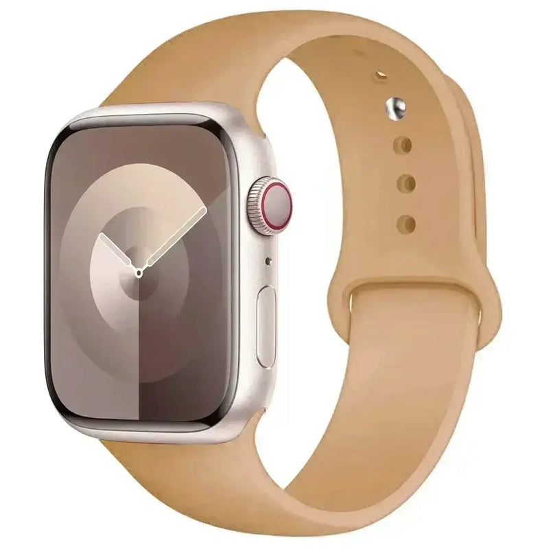 Silicone Replacement Strap for Apple Watch Series (38mm - 42mm) (available in 45 colours) by Habicare
