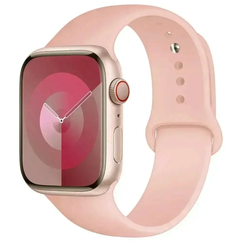 Silicone Replacement Strap for Apple Watch Series (38mm - 42mm) (available in 45 colours) by Habicare