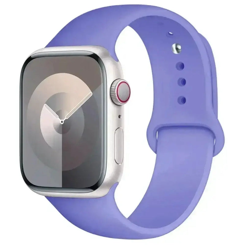 Silicone Replacement Strap for Apple Watch Series (38mm - 42mm) (available in 45 colours) by Habicare