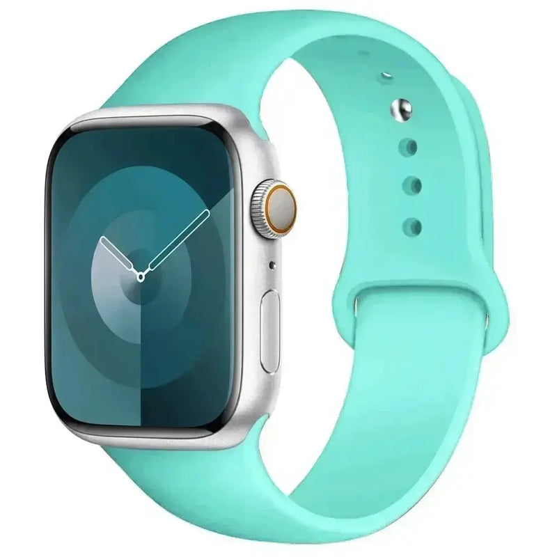 Silicone Replacement Strap for Apple Watch Series (38mm - 42mm) (available in 45 colours) by Habicare