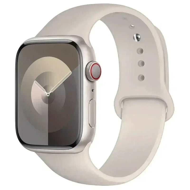 Silicone Replacement Strap for Apple Watch Series (38mm - 42mm) (available in 45 colours) by Habicare