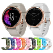 Silicone Replacement Strap for the Garmin Venu 2 Plus Series (available in 10 colours) by Habicare