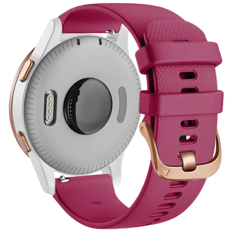 Silicone Replacement Strap for the Garmin Vivoactive 5 Series (available in 10 colours) by Habicare