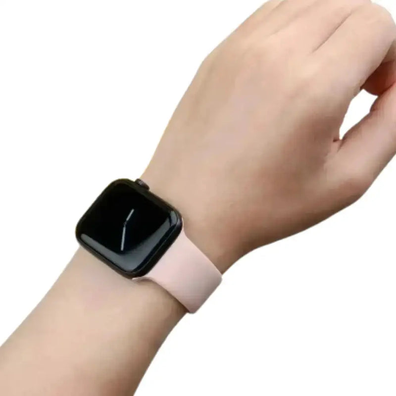 Silicone Sport Band for Apple Watch Series (42mm - 49mm)(available in 45 colours) by Habicare