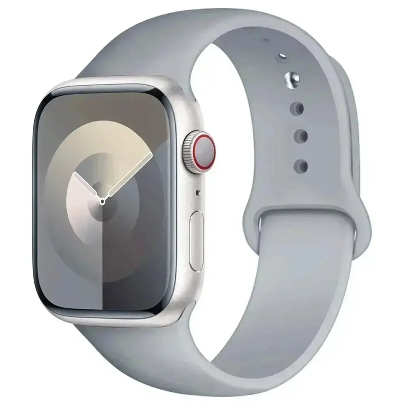 Silicone Sport Band for Apple Watch Series (42mm - 49mm)(available in 45 colours) by Habicare