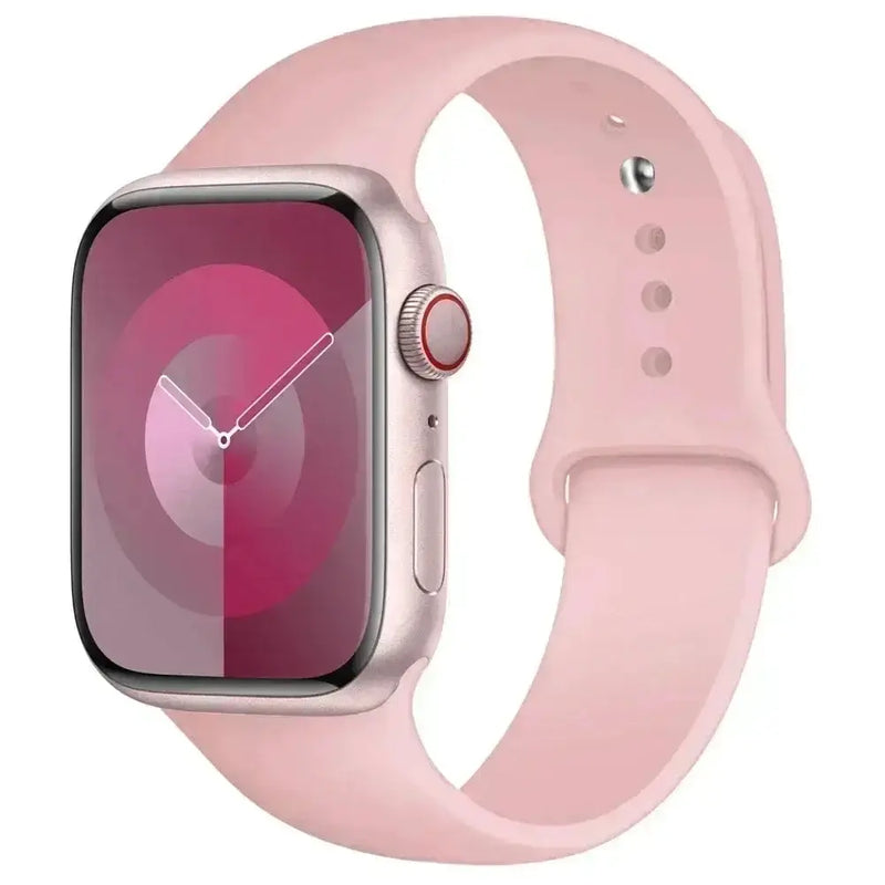 Silicone Sport Band for Apple Watch Series (42mm - 49mm)(available in 45 colours) by Habicare