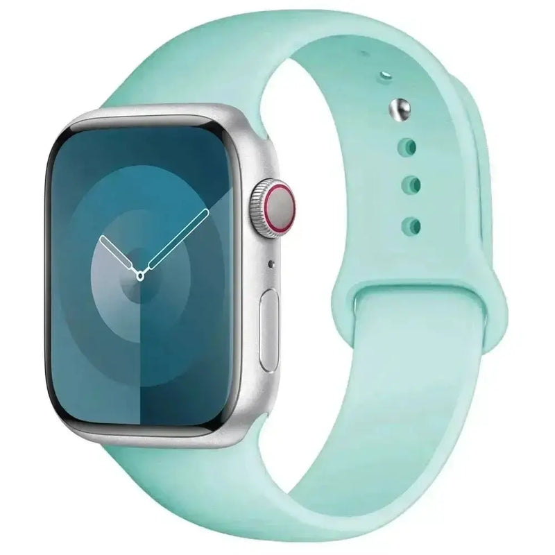 Silicone Sport Band for Apple Watch Series (42mm - 49mm)(available in 45 colours) by Habicare