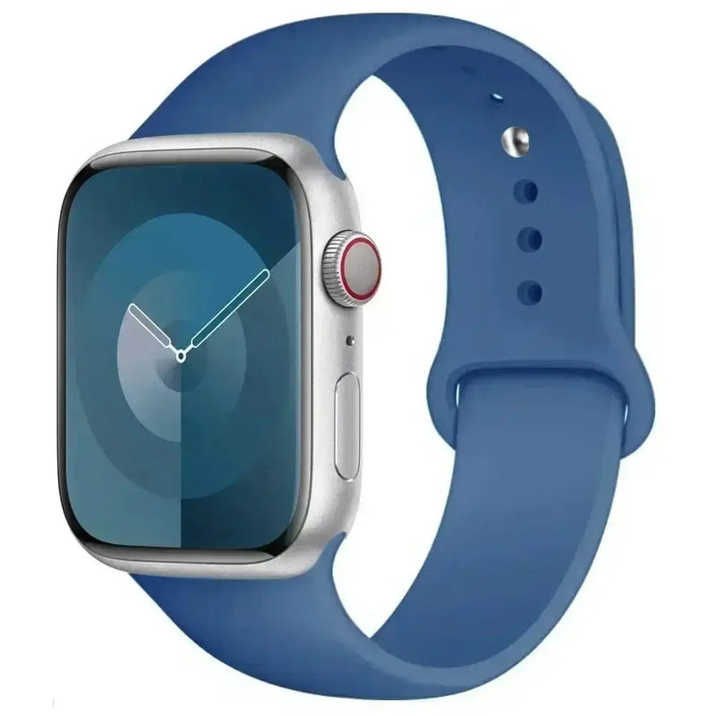 Silicone Sport Band for Apple Watch Series (42mm - 49mm)(available in 45 colours) by Habicare