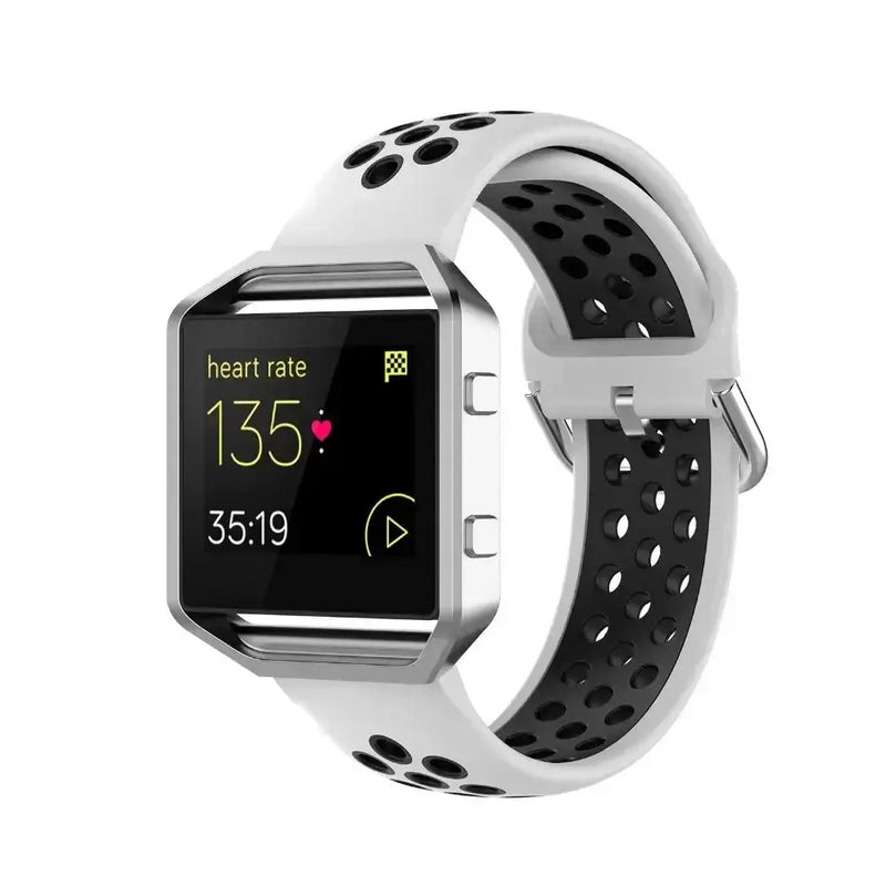 Silicone Sport Strap for the Fitbit Blaze/Versa/Versa 2/Lite Series (15 colours available) by Habicare