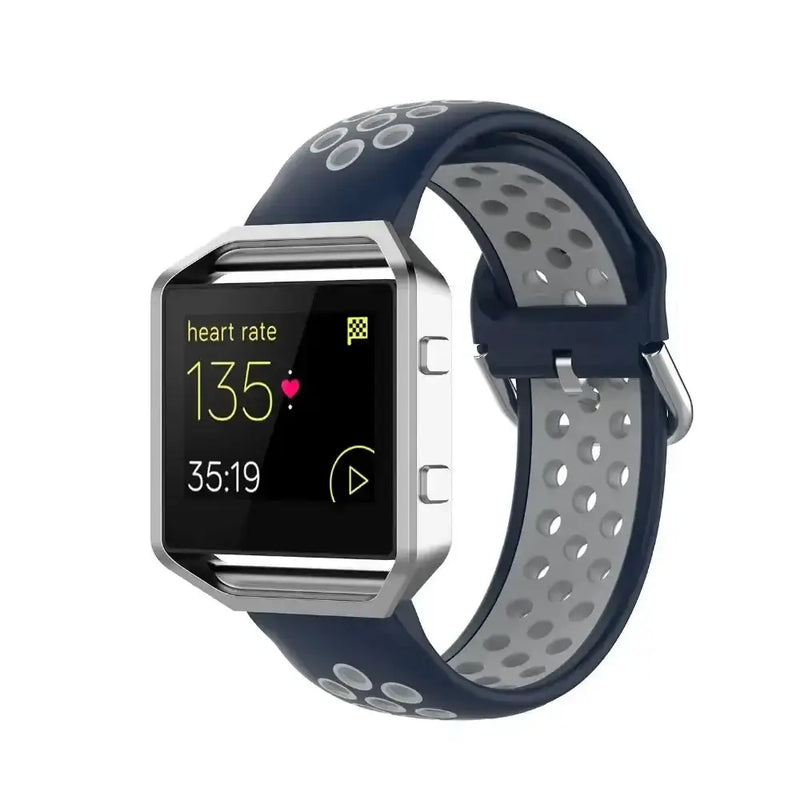 Silicone Sport Strap for the Fitbit Blaze/Versa/Versa 2/Lite Series (15 colours available) by Habicare