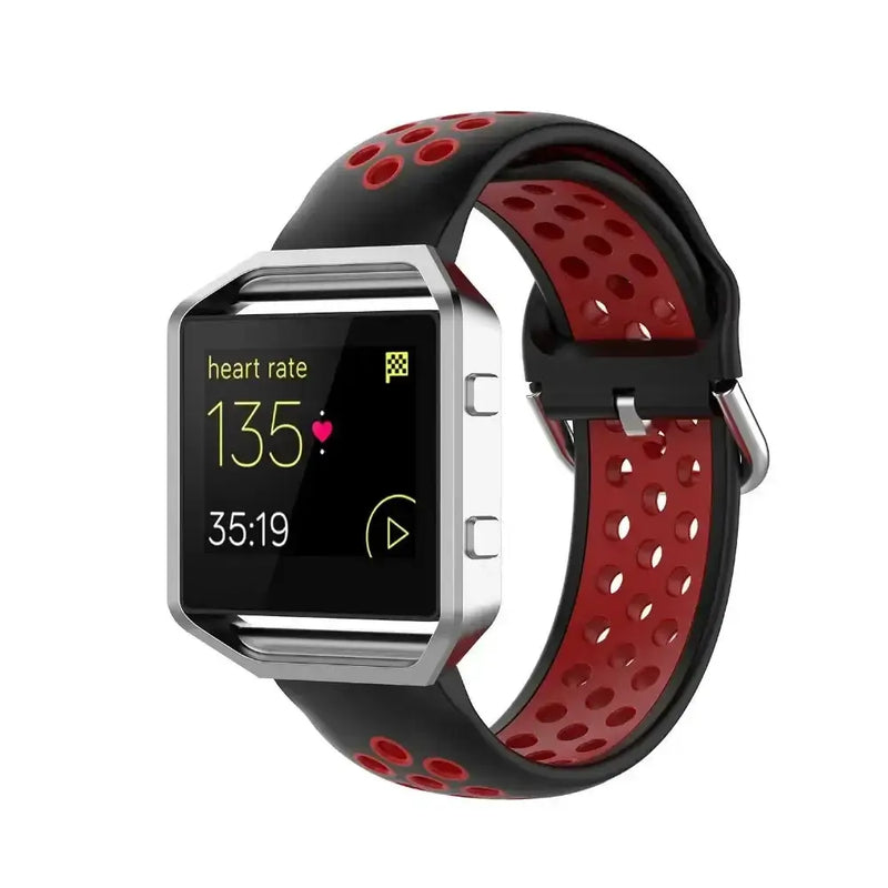 Silicone Sport Strap for the Fitbit Blaze/Versa/Versa 2/Lite Series (15 colours available) by Habicare