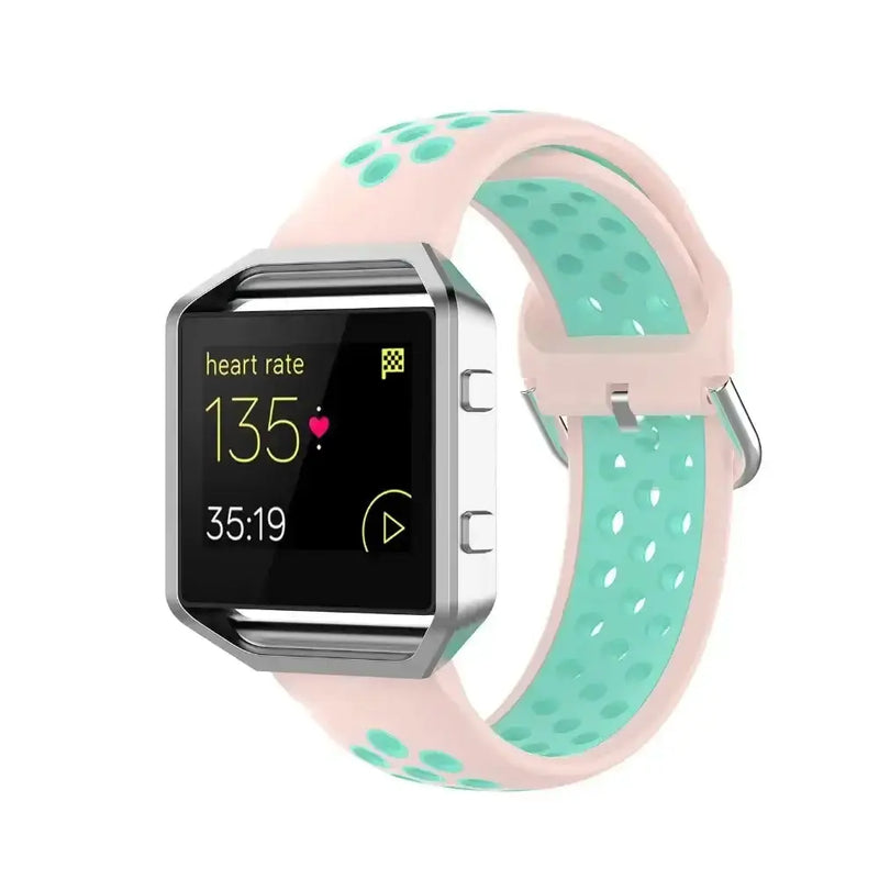 Silicone Sport Strap for the Fitbit Blaze/Versa/Versa 2/Lite Series (15 colours available) by Habicare