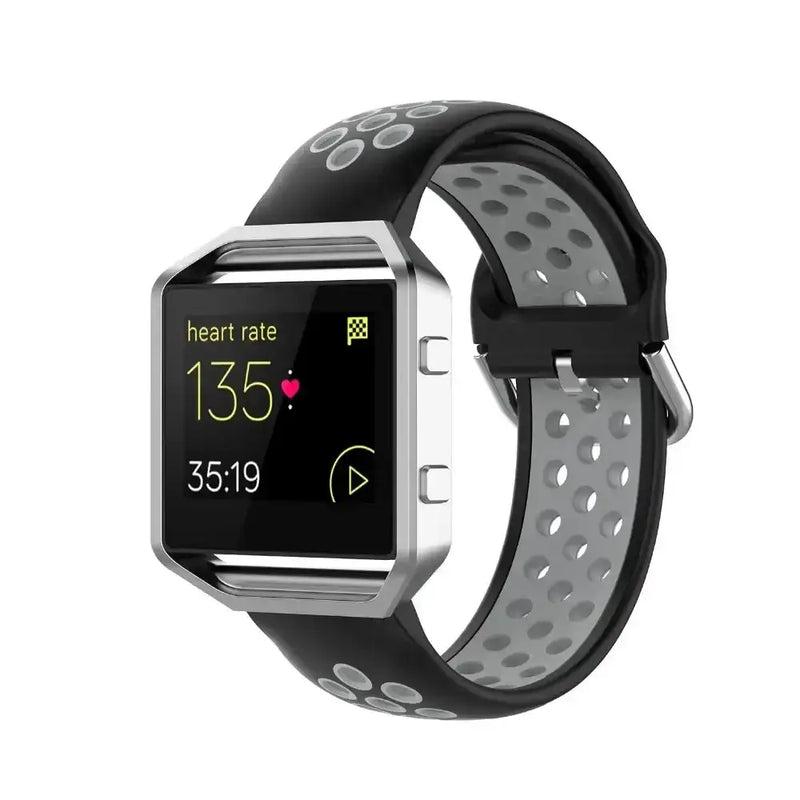 Silicone Sport Strap for the Fitbit Blaze/Versa/Versa 2/Lite Series (15 colours available) by Habicare