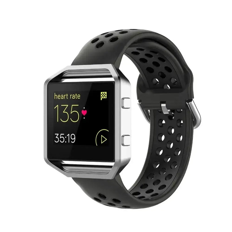 Silicone Sport Strap for the Fitbit Blaze/Versa/Versa 2/Lite Series (15 colours available) by Habicare
