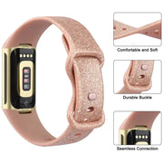Silicone Sport Strap for the Fitbit Charge 5 Series (25 colours available) by Habicare