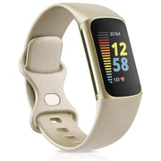 Silicone Sport Strap for the Fitbit Charge 5 Series (25 colours available) by Habicare