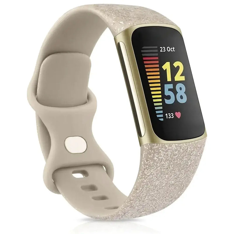 Silicone Sport Strap for the Fitbit Charge 5 Series (25 colours available) by Habicare