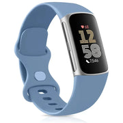 Silicone Sport Strap for the Fitbit Charge 5 Series (25 colours available) by Habicare