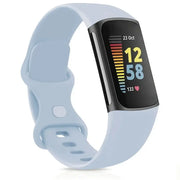 Silicone Sport Strap for the Fitbit Charge 5 Series (25 colours available) by Habicare
