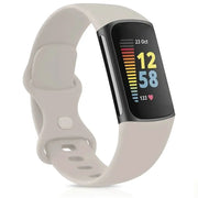 Silicone Sport Strap for the Fitbit Charge 5 Series (25 colours available) by Habicare