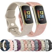 Silicone Sport Strap for the Fitbit Charge 5 Series (25 colours available) by Habicare