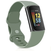 Silicone Sport Strap for the Fitbit Charge 5 Series (25 colours available) by Habicare